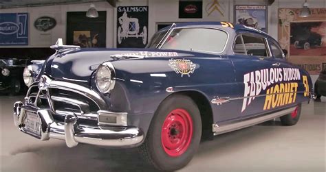 Jay Leno takes a drive in a Fabulous Hudson Hornet | ClassicCars.com ...