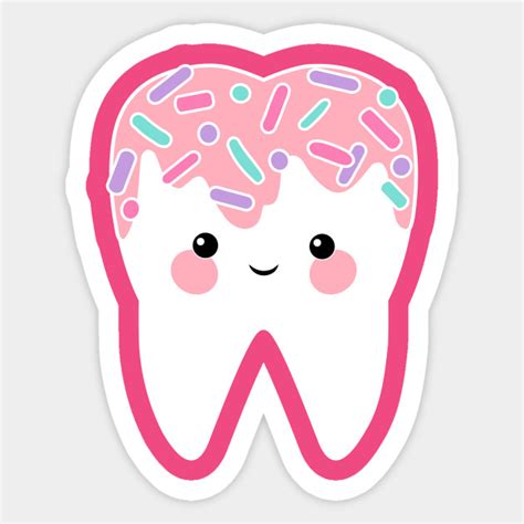 Sweet Tooth - Tooth - Sticker | TeePublic