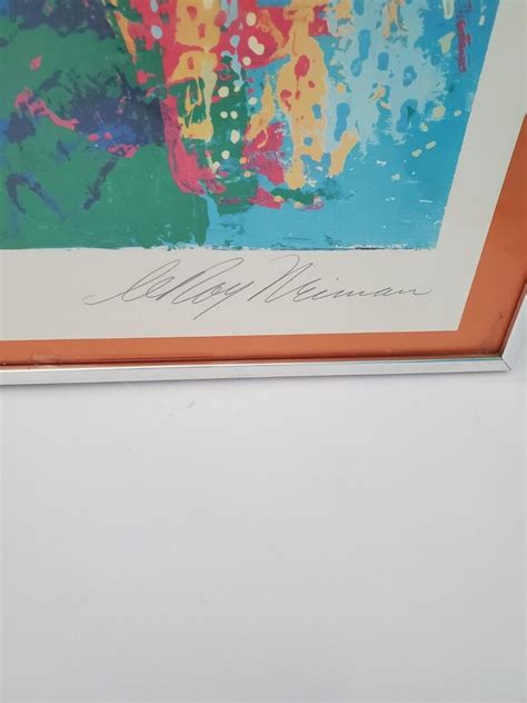 LEROY NEIMAN Golf Players Lithograph Poster Hand-signed Numbered Ltd ...