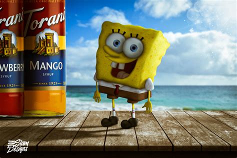 ArtStation - Realistic spongebob