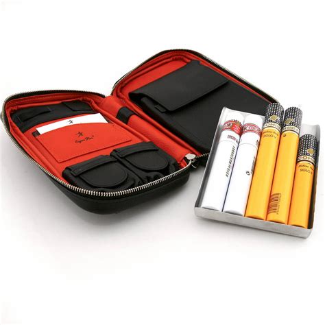 LEATHER CIGAR CASE | Genuine Leather Cigar Travel Case | Canada