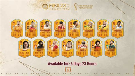 EA Sports adds FIFA 23 FUT World Cup Stories cards led by Virgil Van Dijk