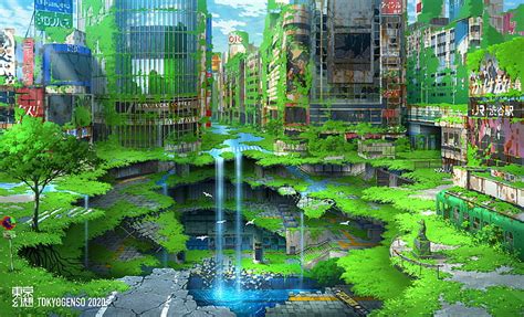 Free download | HD wallpaper: anime, cityscape, apocalyptic, Tokyo ...