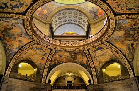 Missouri State Capitol Rotunda Dome in Jefferson City, Missouri ...