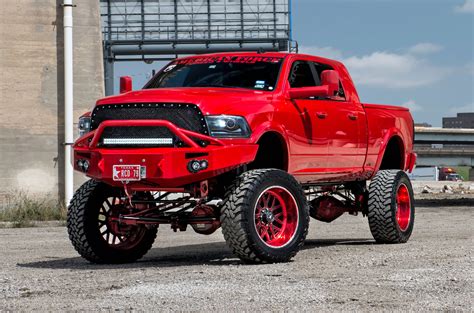 Lifted 2013 Dodge Ram 2500 - Off Road Wheels