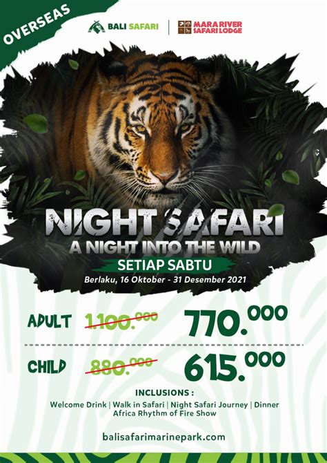 NIGHT SAFARI IS BACK! - Taman Safari Bali