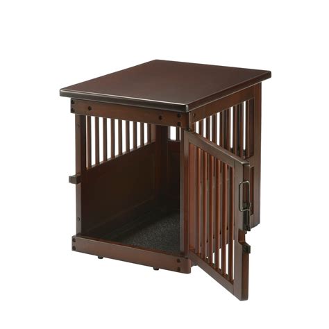 End Table Wooden Dog Crate | End Table Wooden Pet Crate