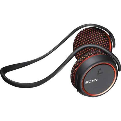 Sony MDRAS700BT/O Bluetooth Behind-The-Neck Headphones, Bluetooth ...