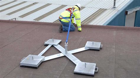 Freestanding Anchors for Roofs - Flexible Lifeline Systems