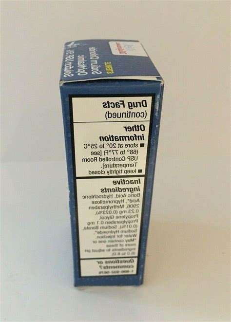 Sodium Chloride Ophthalmic Solution USP 5%Hypertonicity Eye Drops