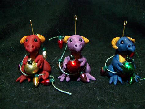 dragon christmas ornaments by AmandaKathryn on DeviantArt