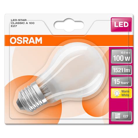 Osram Classic LED GLS E27 Bulb 10=100W - Xpress Electrical