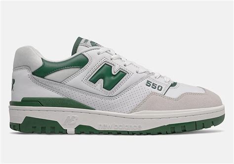 New Balance 550 White Green BB550WT1 Release | SneakerNews.com