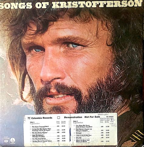 Kris Kristofferson - Songs Of Kristofferson (1977, Vinyl) | Discogs