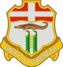 U.S. Army 6th Infantry Regiment, distinctive unit insignia - vector image