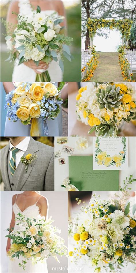 20+ Green and Yellow Wedding Ideas to Blow Your Mind Away | Mrs to Be