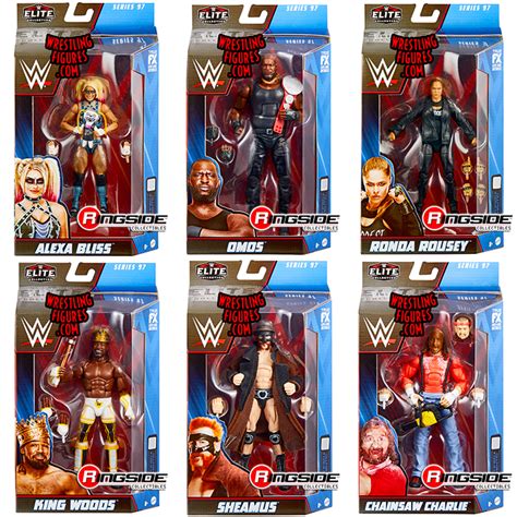 WWE Elite 97 - Complete Set of 6 WWE Toy Wrestling Action Figures by ...