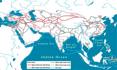 Ziffer Mode Sympton old silk route india map China Beziehung Beschleunigung