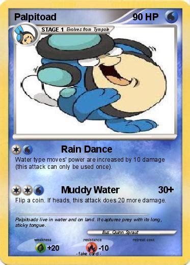 Pokémon Palpitoad 5 5 - Rain Dance - My Pokemon Card