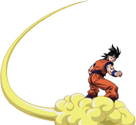 Goku Flying Nimbus render [Budokai 2] by Maxiuchiha22 on DeviantArt