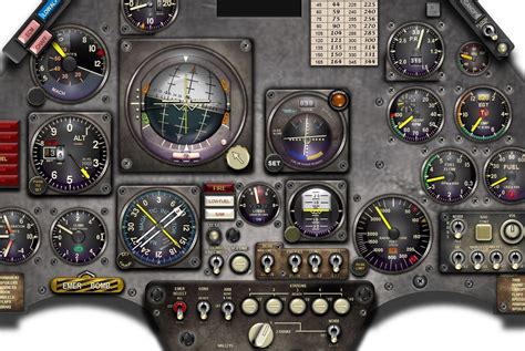 A4 SKYHAWK COCKPIT instrument panel CDkit | #1852493311