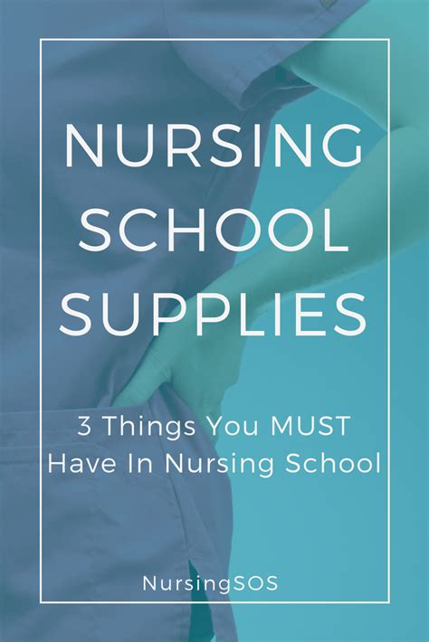 Nursing School Supplies (3 Nursing School Essentials) - Nursing School ...