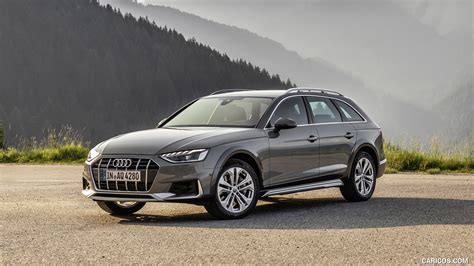 Audi A4 allroad | 2020MY (Color: Quantum Gray) | Front Three-Quarter