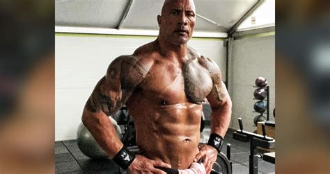 The Rock Shows Off New Workout To Build Massive Quads Ahead Of Role In ...