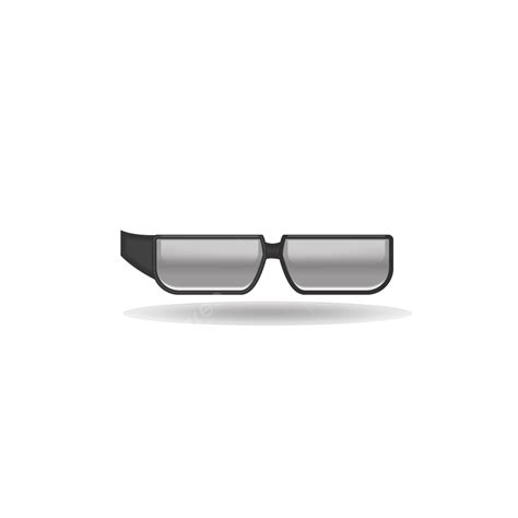 Frame Elements PNG Image, Vector Black Glasses Frame Element, Glasses ...