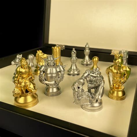 Coc War Chess Set With Chessboard Coc Chess Game Personalized Selection ...