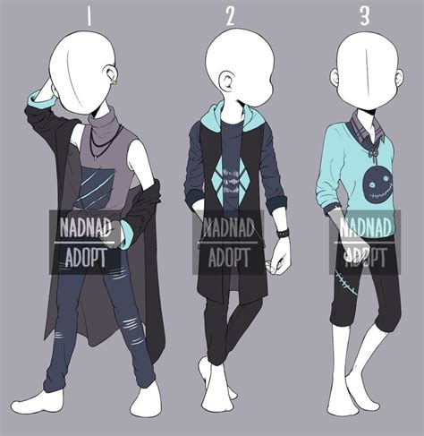 Pin by Jasmine Park on Oc | Outfit drawing ideas, Anime outfits male ...