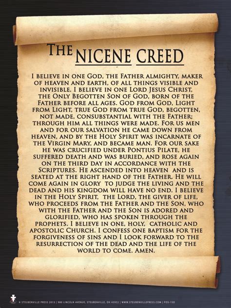 Pinterest | Nicene creed, Apostles creed, Faith prayer