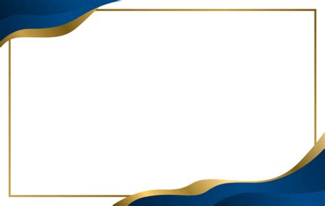 Blue Certificate Border PNG Transparent Images Free Download | Vector ...