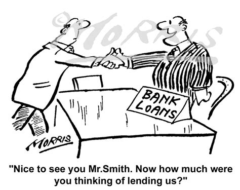 Bank cartoon and Banking cartoons | Business cartoons