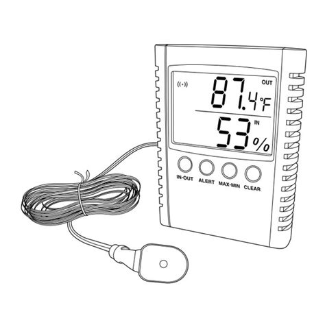 BROOKSTONE INDOOR/OUTDOOR DIGITAL THERMOMETER USER MANUAL Pdf Download ...