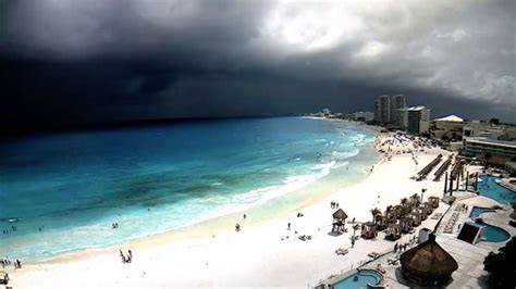 Tropical Paradise Disappears in Seconds - Videos from The Weather Channel