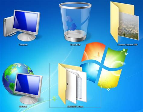 Changing Windows 7 Desktop Icons Size | Desktop icons, Icon, Pop up window