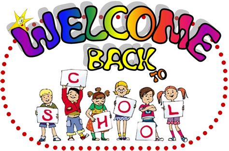 clip art welcome back to school - Clip Art Library