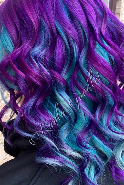 Fabulous Purple and Blue Hair Styles | LoveHairStyles.com