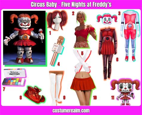 How To Dress Like Dress Like Circus Baby Guide For Cosplay & Halloween