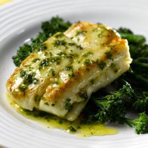 Pan-fried Hake with Lemon and Herb Butter Sauce Recipe Main Course with ...