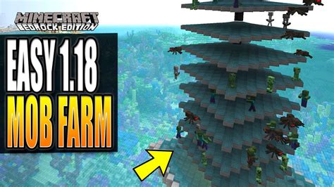 Minecraft All Mob Farm 1.18 Bedrock - Minecraft Bedrock Easy Build ...