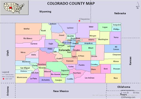 Map Colorado Counties – Get Map Update