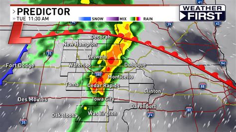 Severe weather possible Tuesday in eastern Iowa | KGAN