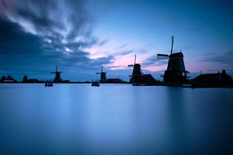 Zaanse Schans windmills, Netherlands