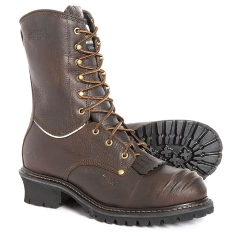 Matterhorn Leather Logger Work Boots (For Men) - Save 25%