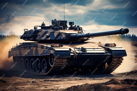 Premium Photo | Armored defense military tank essential for infantry ...