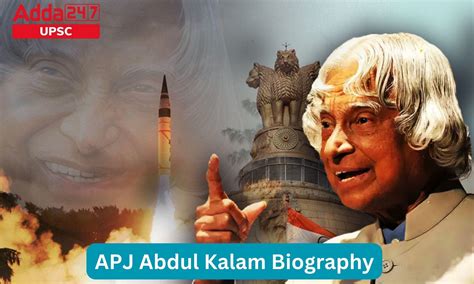 APJ Abdul Kalam Biography, Full Name, Birthday, Books and Quotes