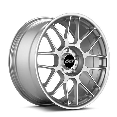 APEX ARC-8 18x8.5 ET45 Non-Staggered Wheel Set, Silver