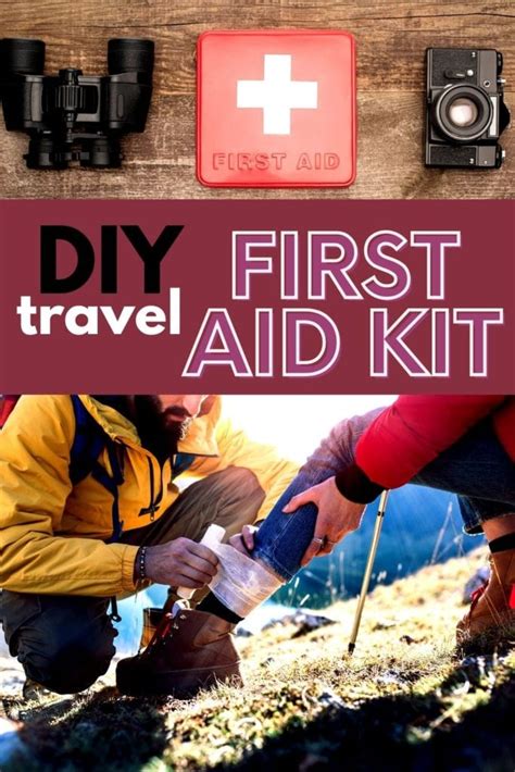 How To Create a Super Practical DIY Travel First Aid Kit